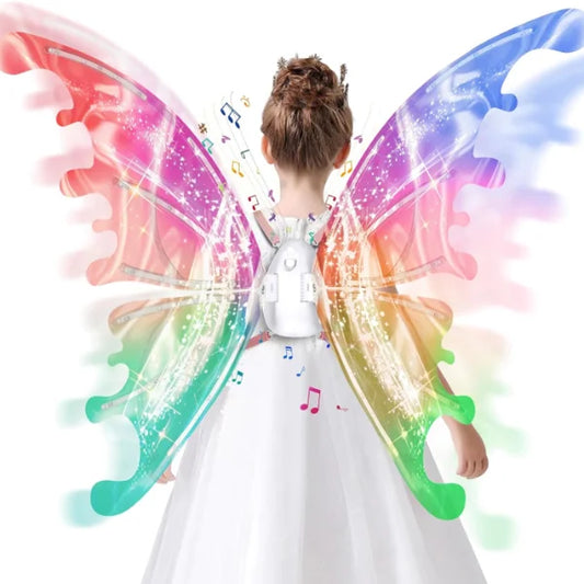 Light Up Moving Butterfly Wings